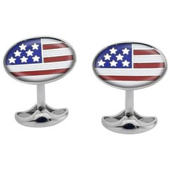 Deakin
Francis American Flag Enamel Sterling Silver Cufflinks Deakin
Francis American Flag Enamel Sterling Silver Cufflinks