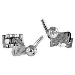 Deakin & Francis Base Metal Golf Club Cufflinks