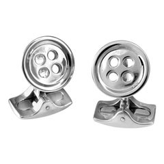 Deakin & Francis Classic Button Cufflinks
