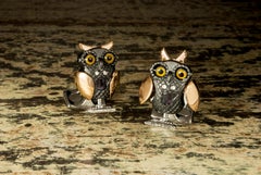 Deakin & Francis Moving Owl Cufflinks