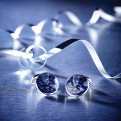 Deakin & Francis Rich Blue Winter Haze Cufflinks