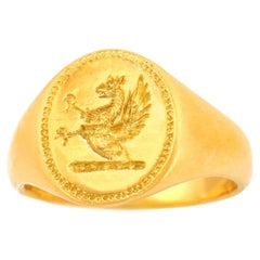 Deakin & Francis Signet Ring c1915