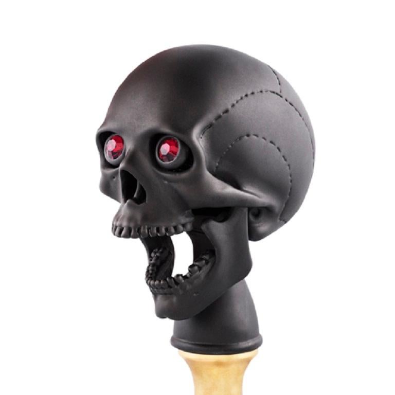 DEAKIN & FRANCIS, Piccadilly Arcade, London

Our jaw dropping skull range continues to expand. With our latest edition, the skull corkscrew. Finished in an edgy matte black, pull down the bottom jaw to reveal sparkling red eyes. The perfect item for