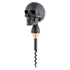 Deakin & Francis Skull Corkscrew in Black