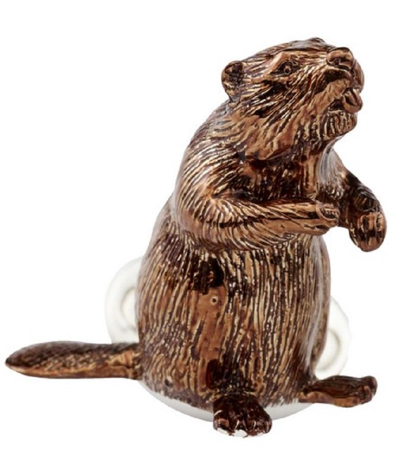 DEAKIN & FRANCIS, Piccadilly arcade, London

Are you an eager beaver? Then these cufflinks are for you. Made from sterling silver and hand-enamelled, these are one pair of cufflinks you will give a 'dam' about! The perfect gift for a loved one.