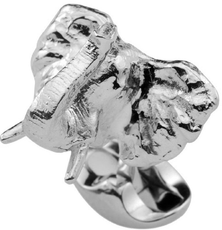 DEAKIN & FRANCIS, Piccadilly Arcade, London

These beautiful elephant cufflinks are perfect for all animal lovers. made from sterling silver and completed with hallmarks for authenticity, these cufflinks are made to be worn with pride! 
*these