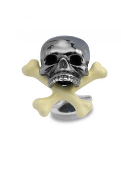 Deakin & Francis Sterling Silver Skull and Cross Bone Cufflinks