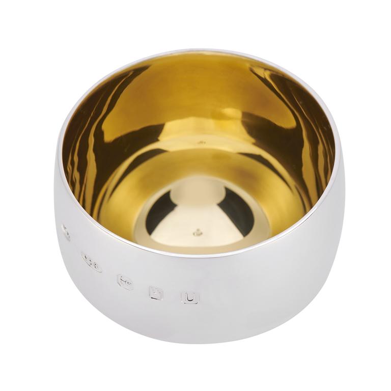 Contemporain Deakin & Francis Sterling Silver Small Beaker Tumble Cup (gobelet à bascule) en vente