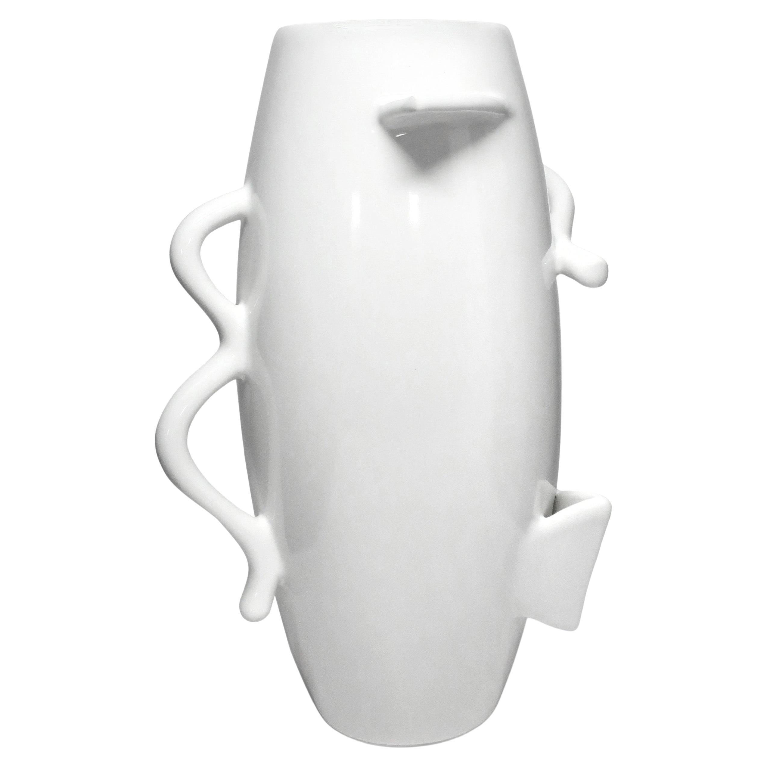 Vase en porcelaine Dealbata d'Alessandro Mendini pour Zanotta, 1987 en vente