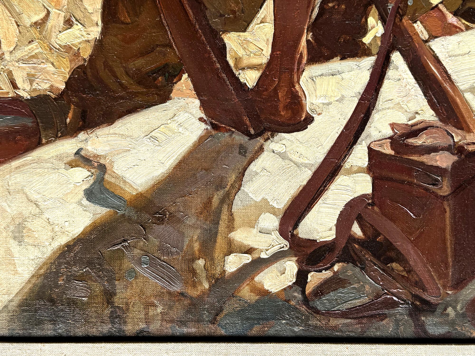  Eine komplexe Komposition aus ineinandergreifenden Pyramiden macht Cornwell nicht nur zu einem großen Geschichtenerzähler, sondern auch zu einem Meister der malerischen Grundlagen und des Designs. Es gibt heute keinen lebenden Künstler, der so gut