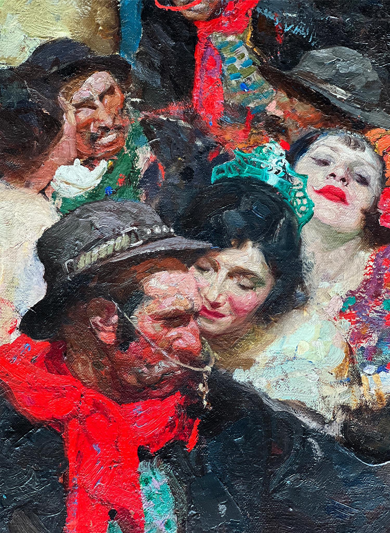 Spanische Taverne (Post-Impressionismus), Painting, von Dean Cornwell