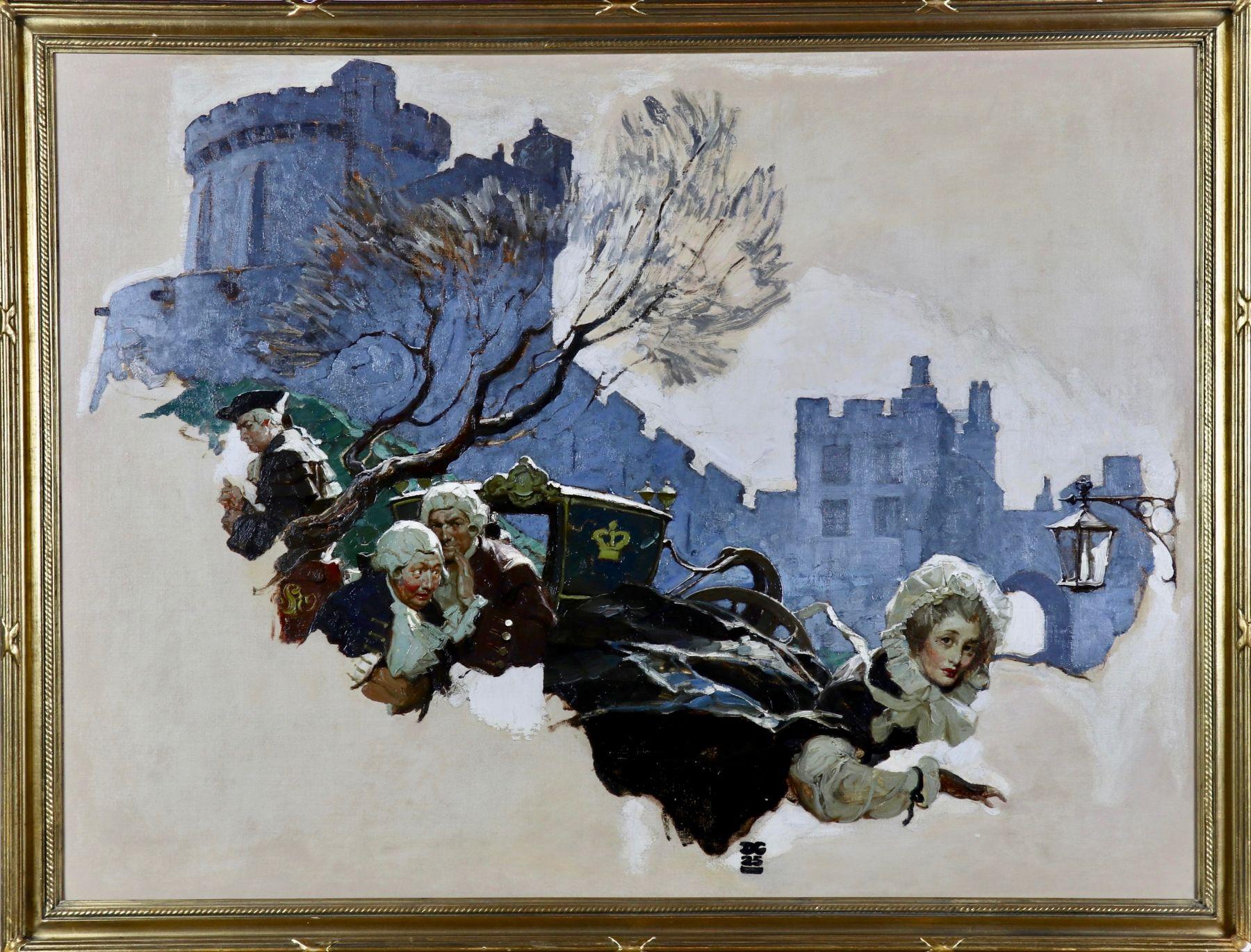 La squisita Perdita - Painting di Dean Cornwell