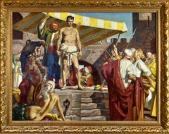 The Slave Market, Book Illustration for "The Robe" by Lloyd Douglas