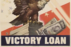 „Victory Loan“-Stipendium Victor Victory - jetzt können Sie in es investieren!' Vintage-Plakat