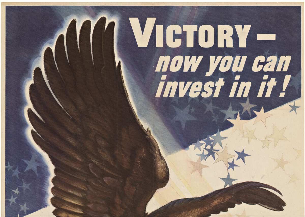 Original Victory Loan ( prêt de guerre)  Affiche vintage « Victory - now you can invest in it ! » - Réalisme américain Print par Dean Cornwell
