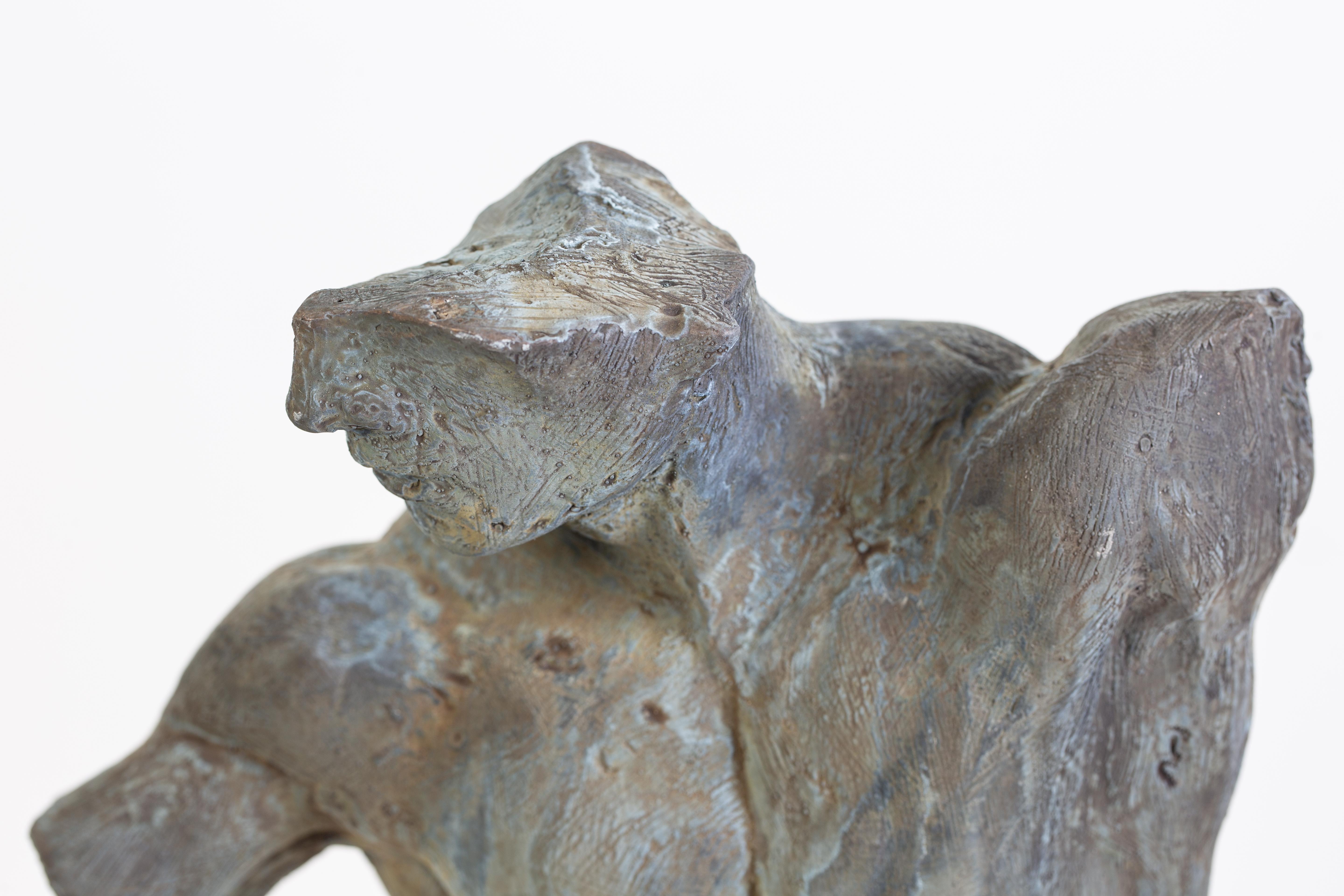 Iron Relic - Bronze männliche Akt-Skulptur Torso im klassischen Stil von Dean Kugler 15