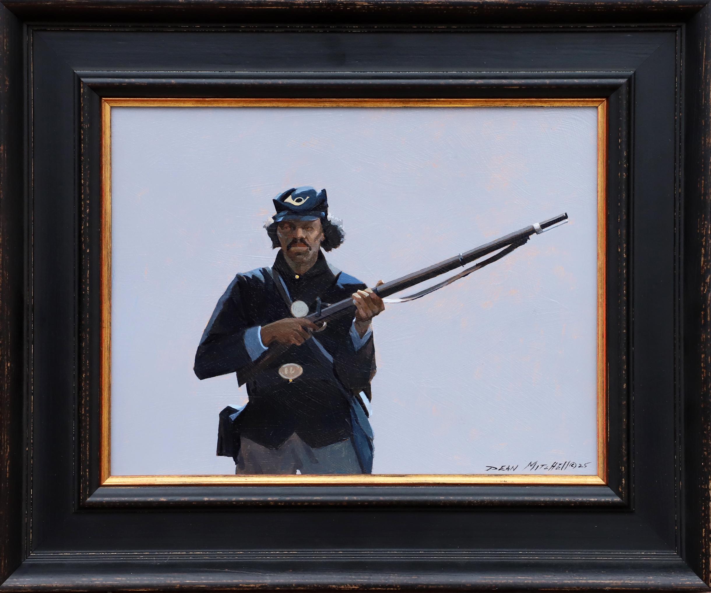 Bring It, I'm Ready - Painting by Dean Mitchell
