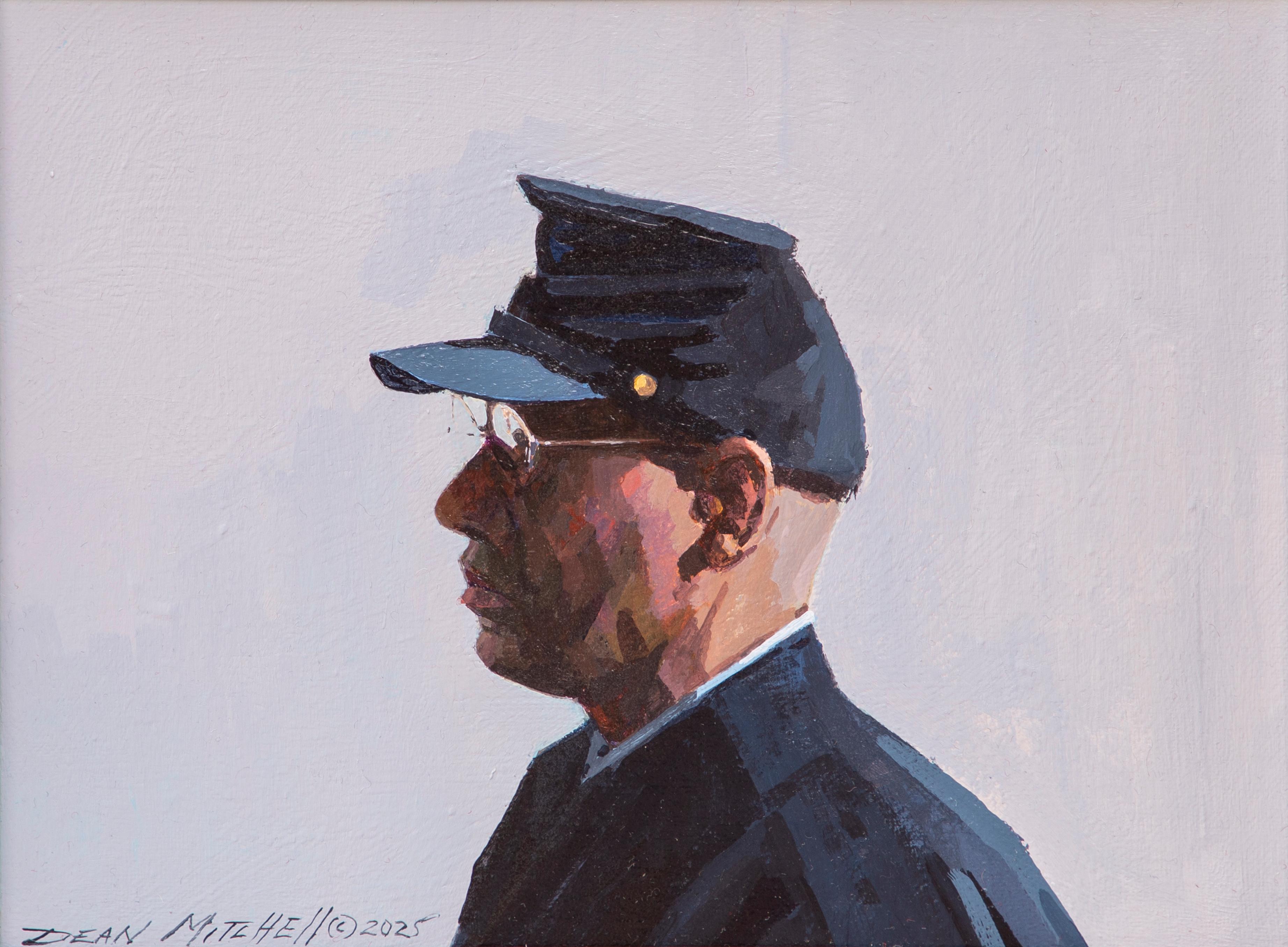 Cool Union - Realist Painting by Dean Mitchell