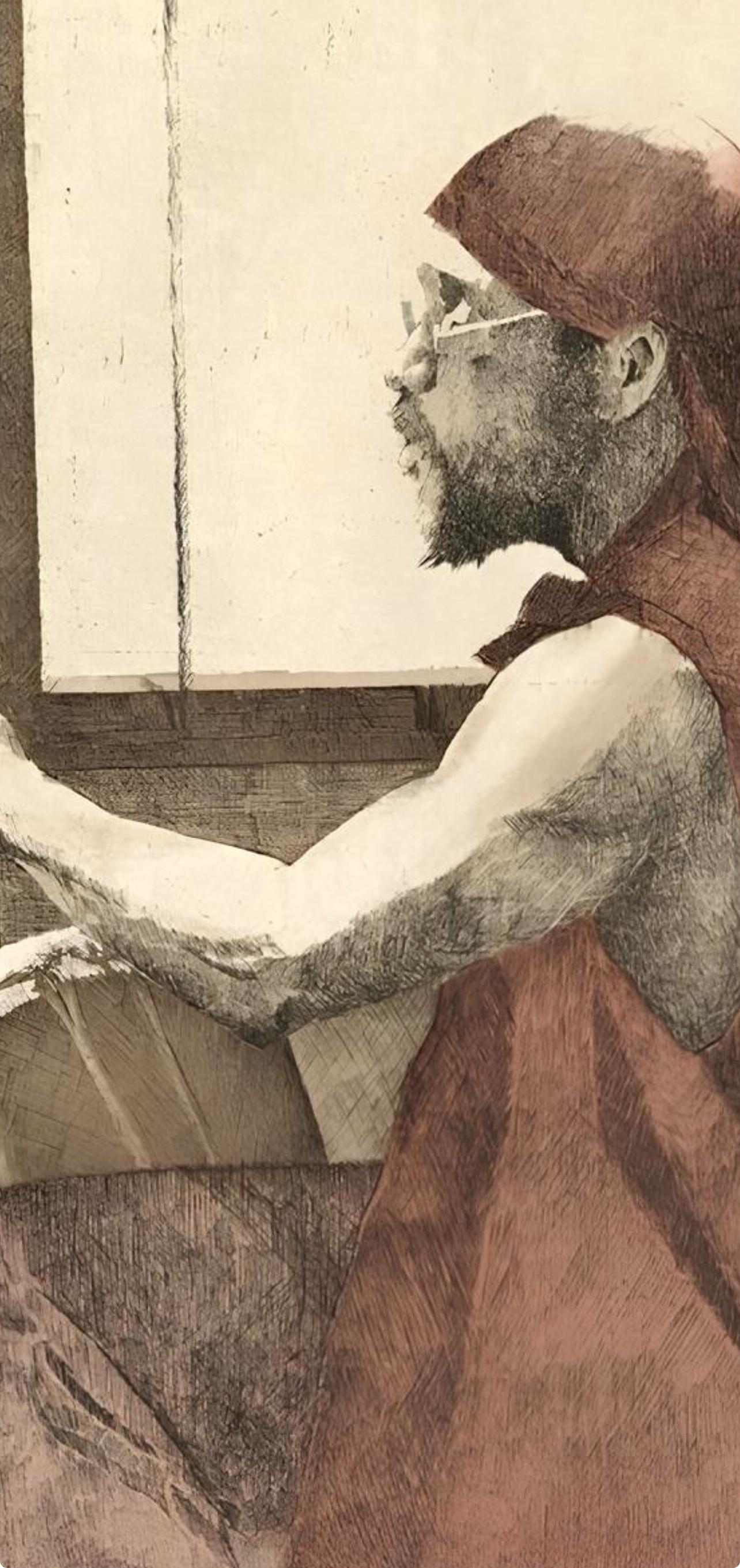 E pluribus unum, Musica, Fiumi profondi nella mia anima - Print Espressionista di Dean Mitchell