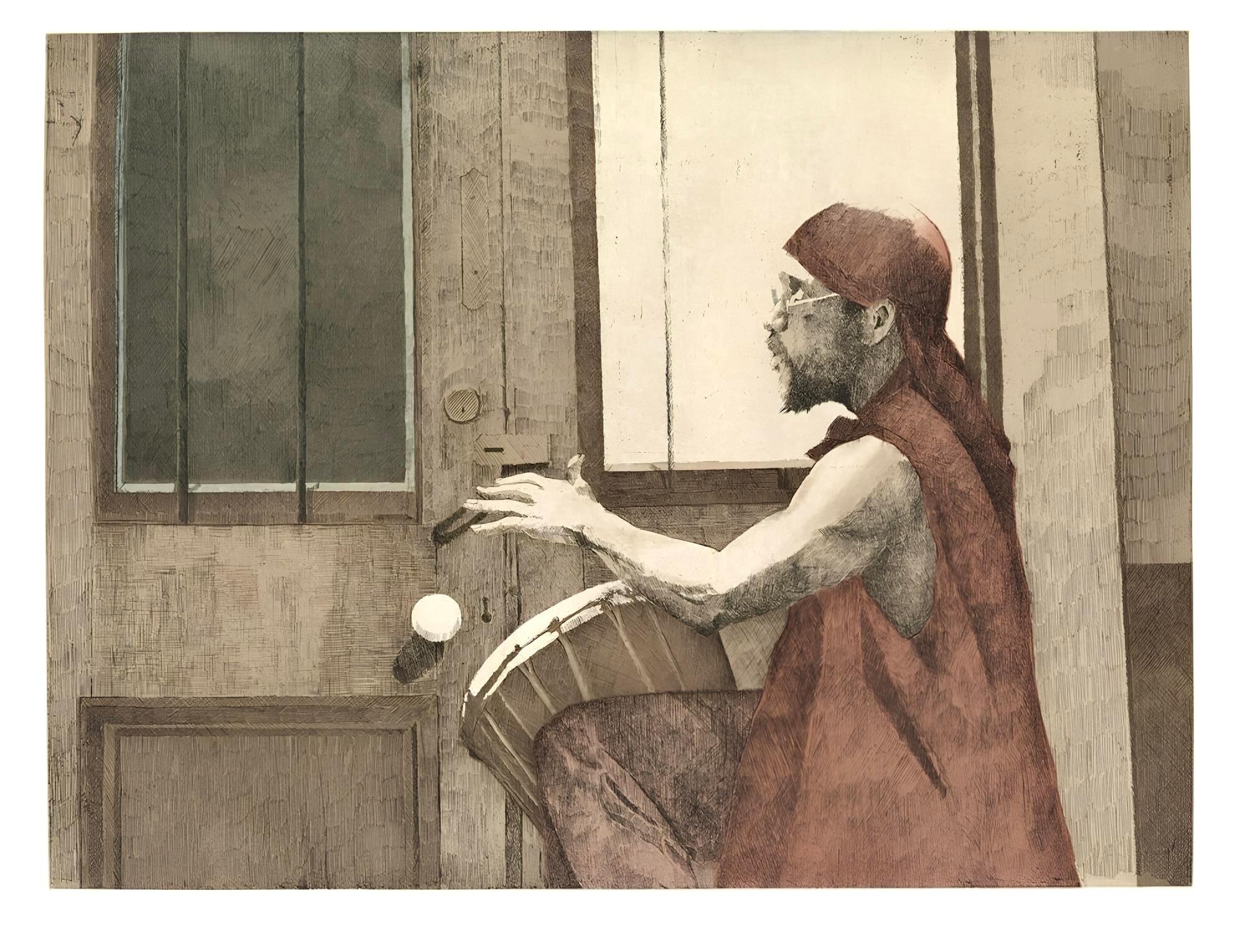 E pluribus unum, Musica, Fiumi profondi nella mia anima - Landscape Print Marrone di Dean Mitchell