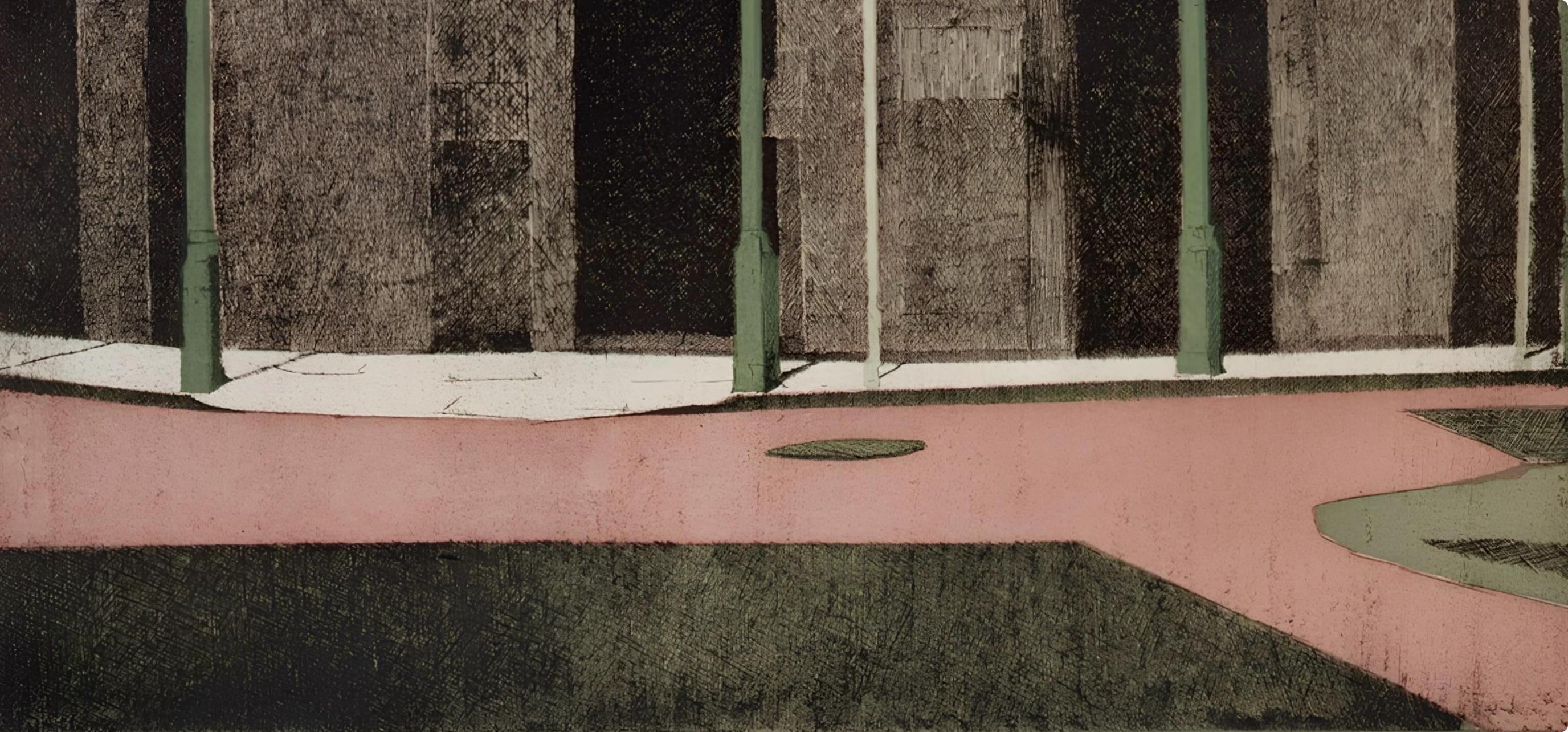 Hot in the Shade, Music, Deep Rivers in My Soul - Black Landscape Print by Dean Mitchell