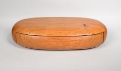 Dean Santner Scatola ovale grande per gioielli in Wood