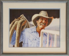 Cowboy sorridente