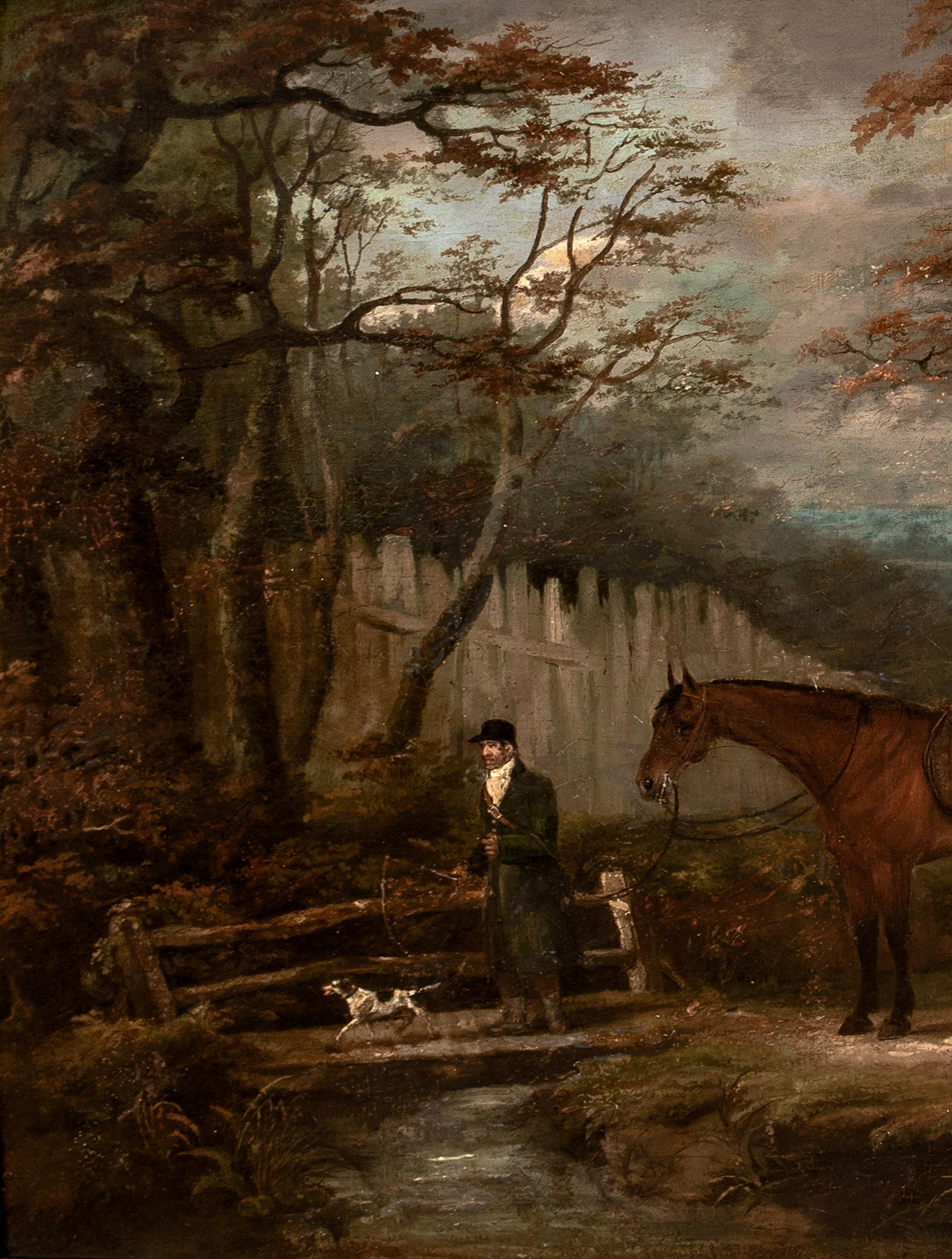 The Dismounted Hunter, Sir William Rowley, circa 1800 For Sale 6