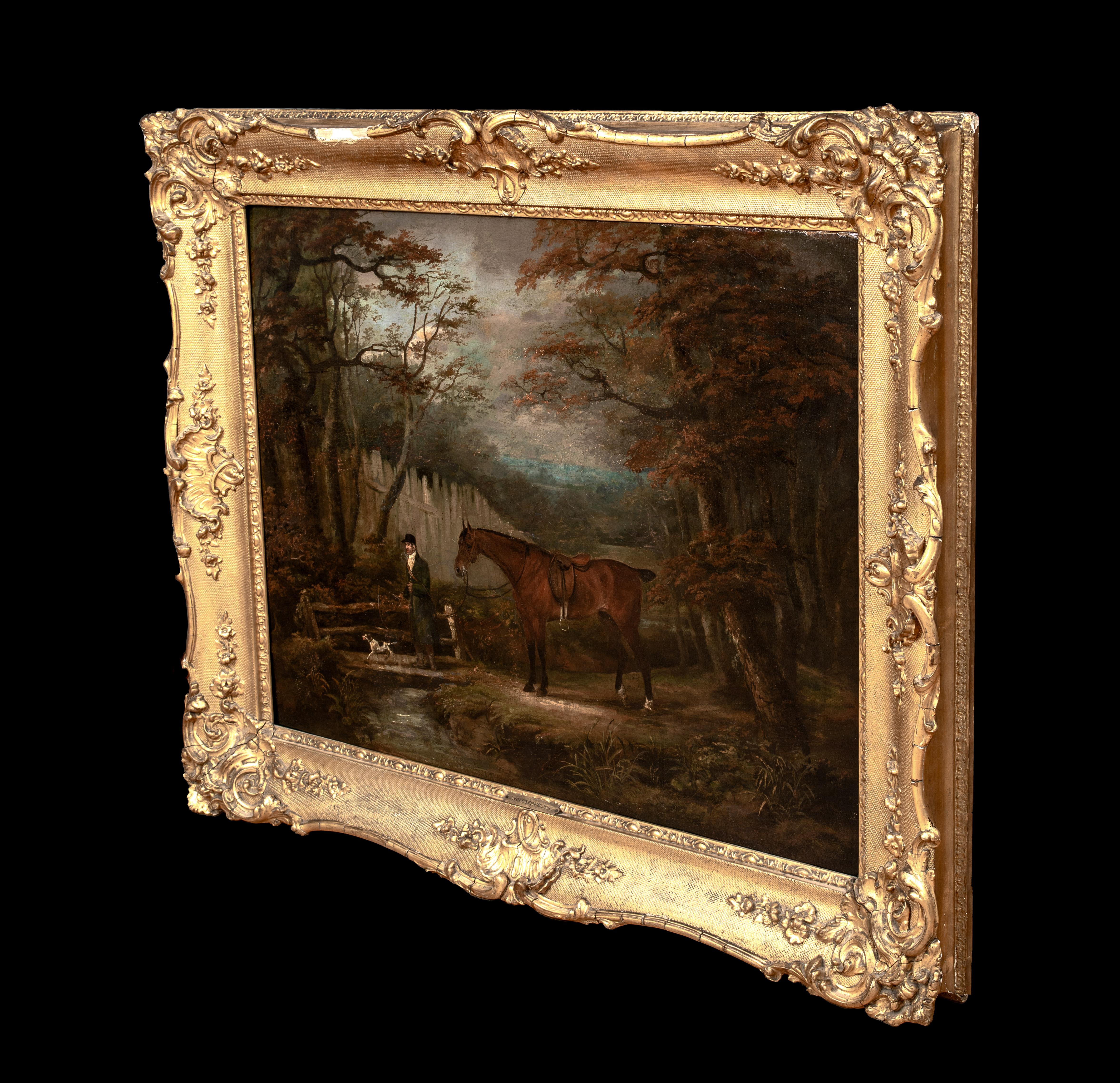The Dismounted Hunter, Sir William Rowley, circa 1800 For Sale 4