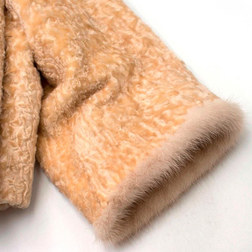 mink cropped jacket