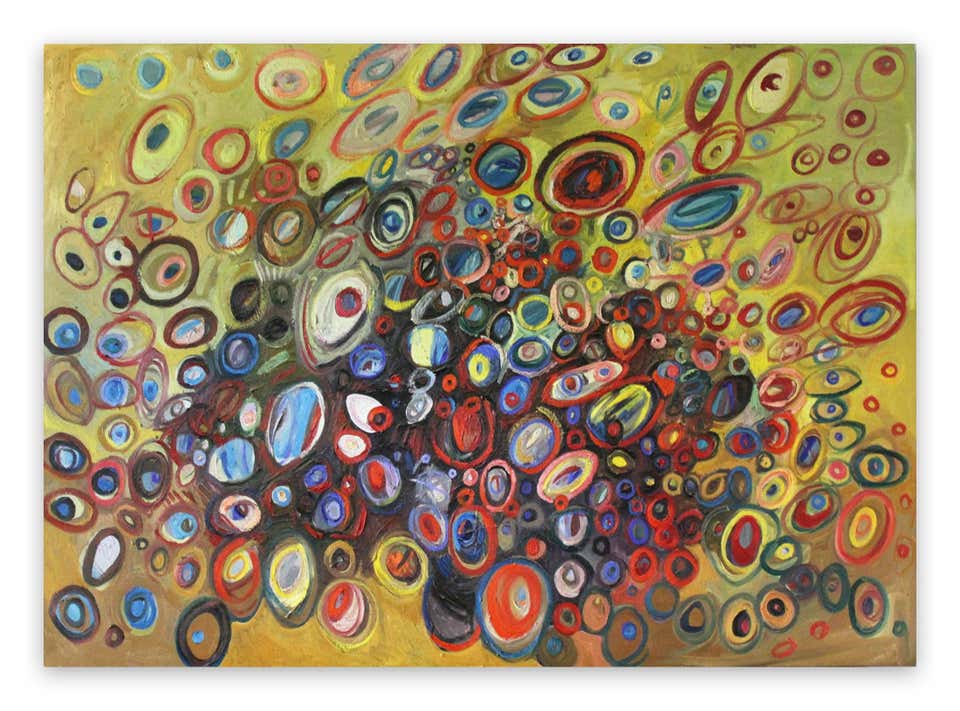 Early 2000s Abstract Paintings - 1,237 For Sale at 1stdibs