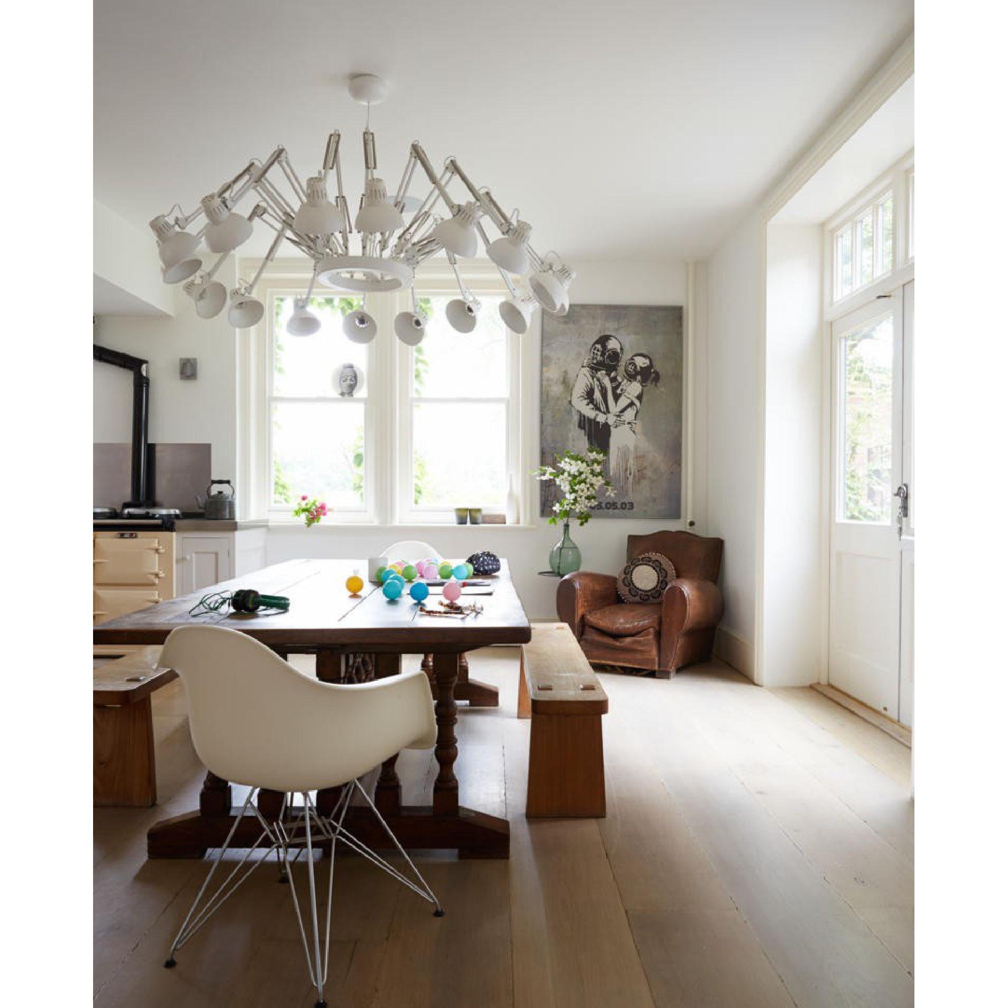 Poudré Lustre blanc ancien Dear Ingo de Ron Gilad pour Moooi, 2005 en vente