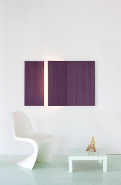 Dear John Light #2, a Wall-Mounted Sconce Lamp Tribute to John McCracken minimal