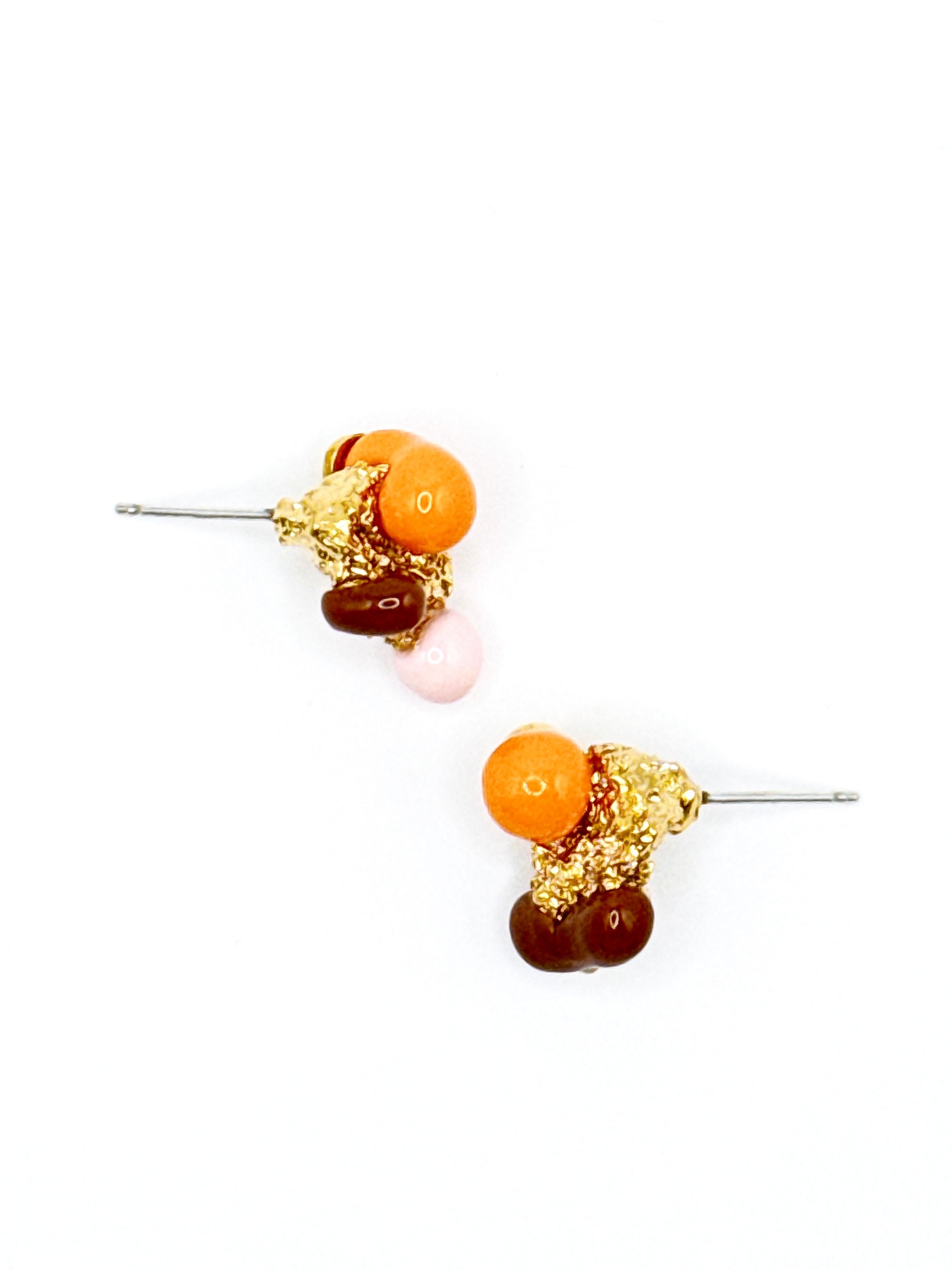 Arts and Crafts Dear, the Pieces of Memories, 2024, Stud Earrings For Sale