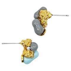 Dear, the Pieces of Memories, 2024, Stud earrings