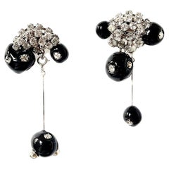 DEAR W, Le plus beau moment, Boucles d'oreilles poteau en cristal