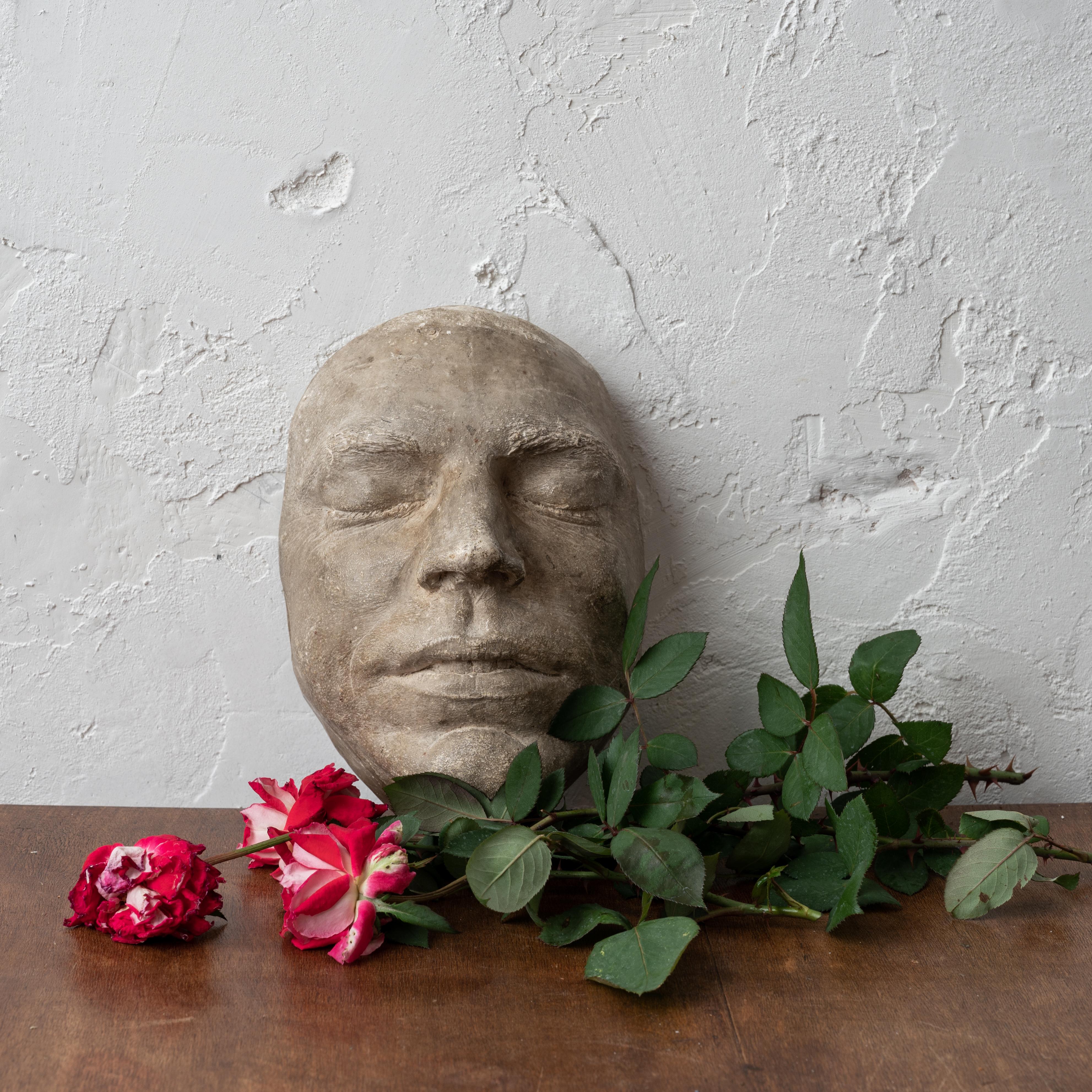 Victorian Death Mask For Sale