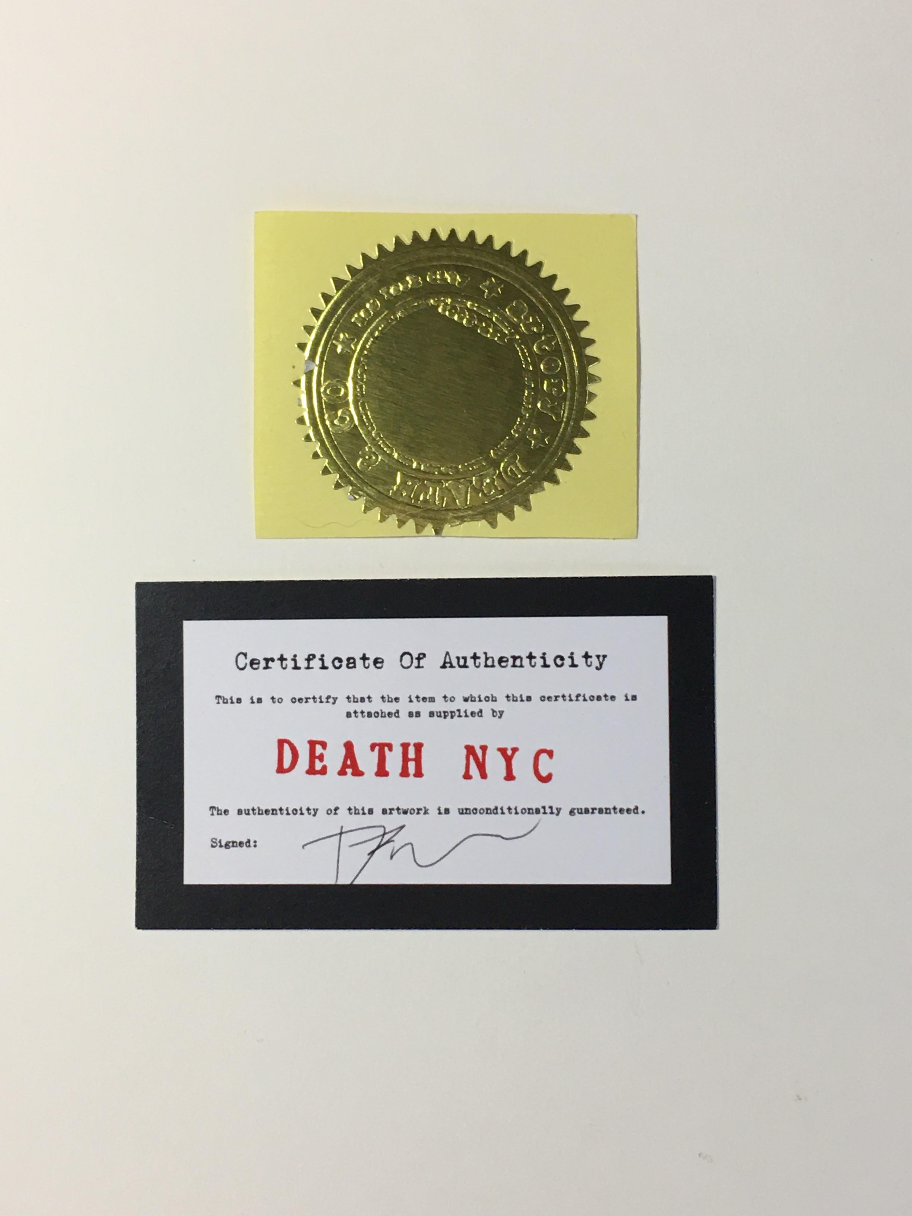 Death NYC -  Gun DN purple - 2012 2