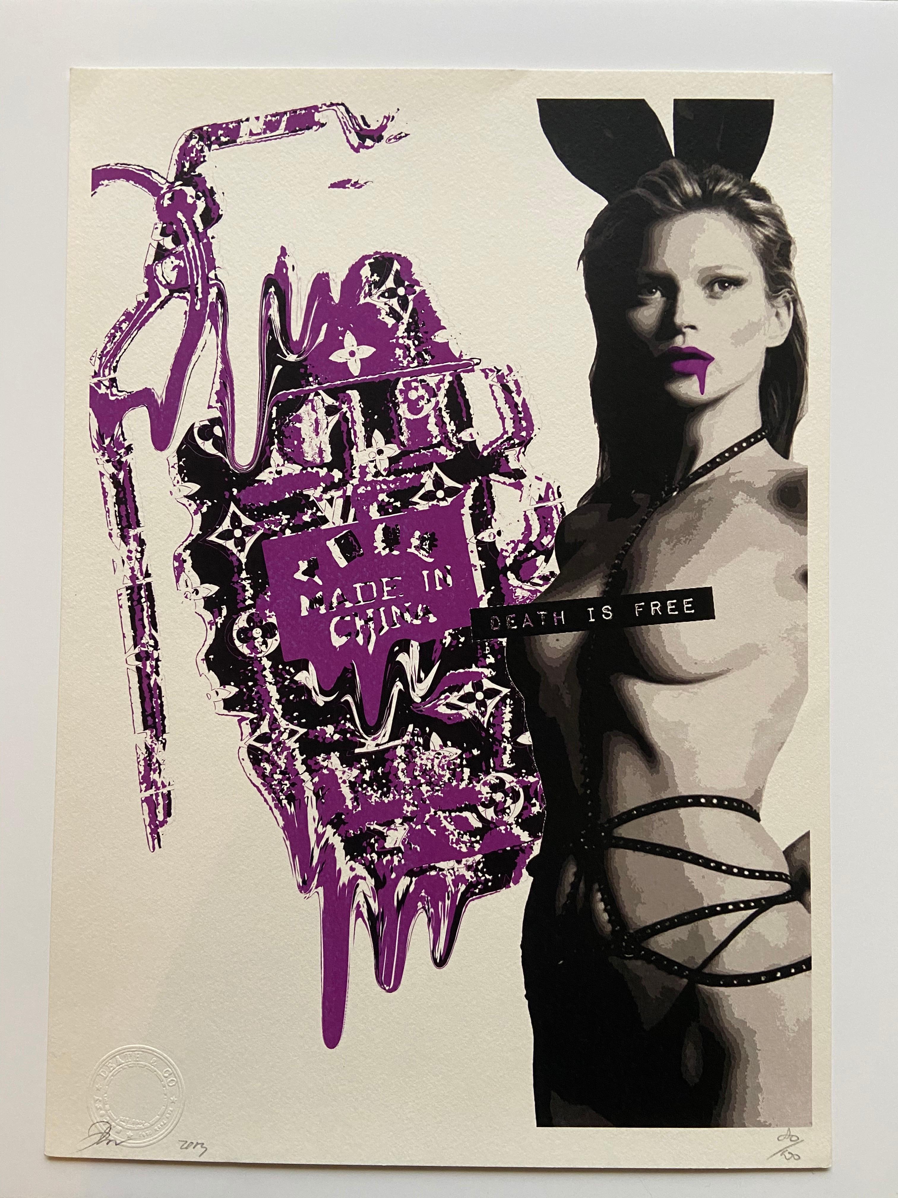 Death NYC Hergestellt in China Kate Moss 2013  im Angebot 1