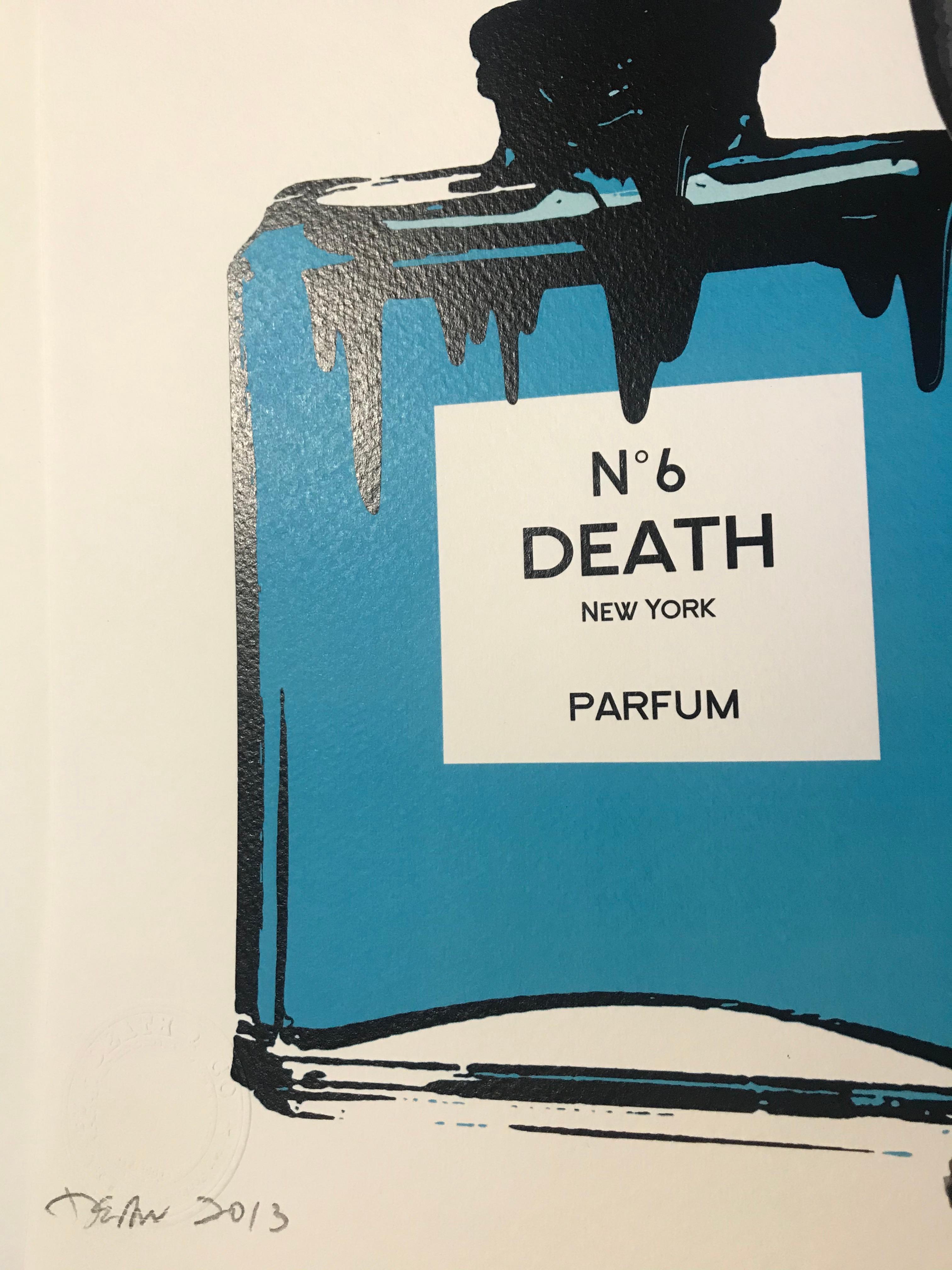Death NYC
Marilyn No6 death Chanel
Signed and justified screen print AP ( artist proof ) in pencil 
dated 2013
Dry seal 
2 certificates 
129 euros