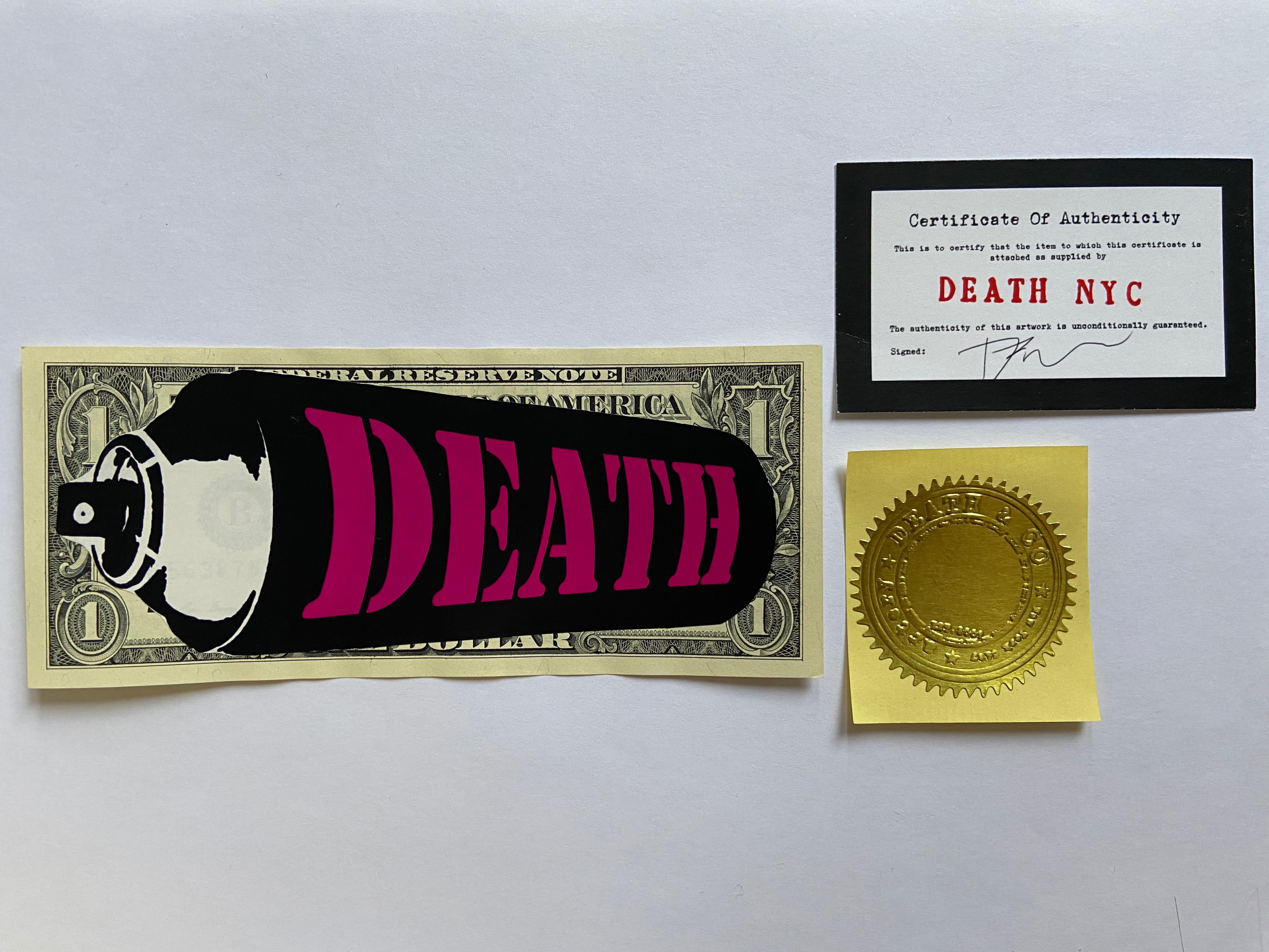 Death NYC SPRAY DE MUERTE ROSA 2016 en venta 1