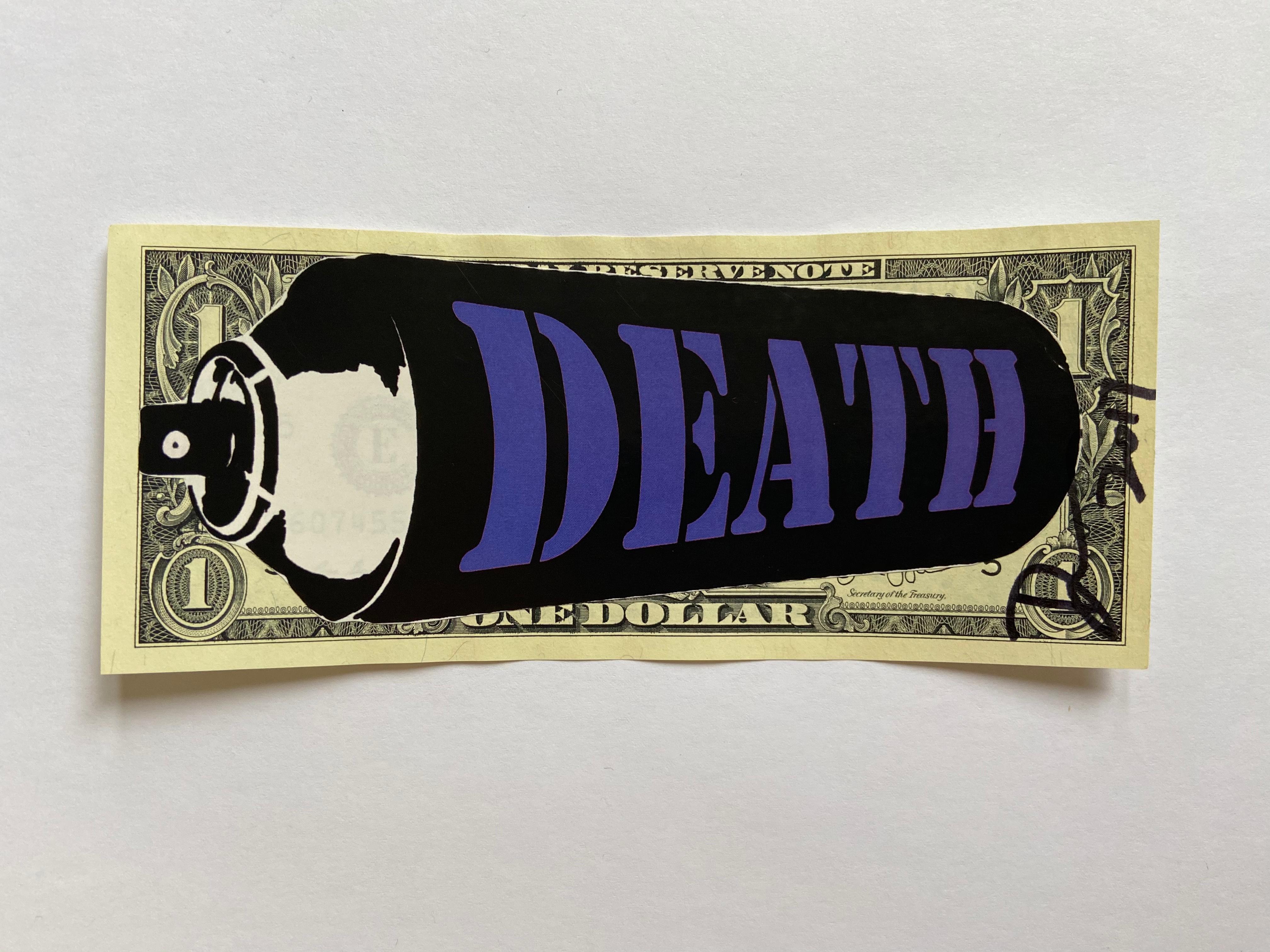 purple death label
