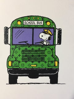 Death NYC -   Snoopy LV school bus  - 2012