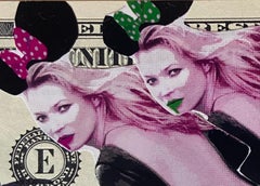 Rare dollar banknote by Death NYC, "Twin Kate"