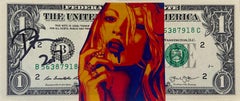 Rare dollar banknote by Death NYC, "Vampire Kate"