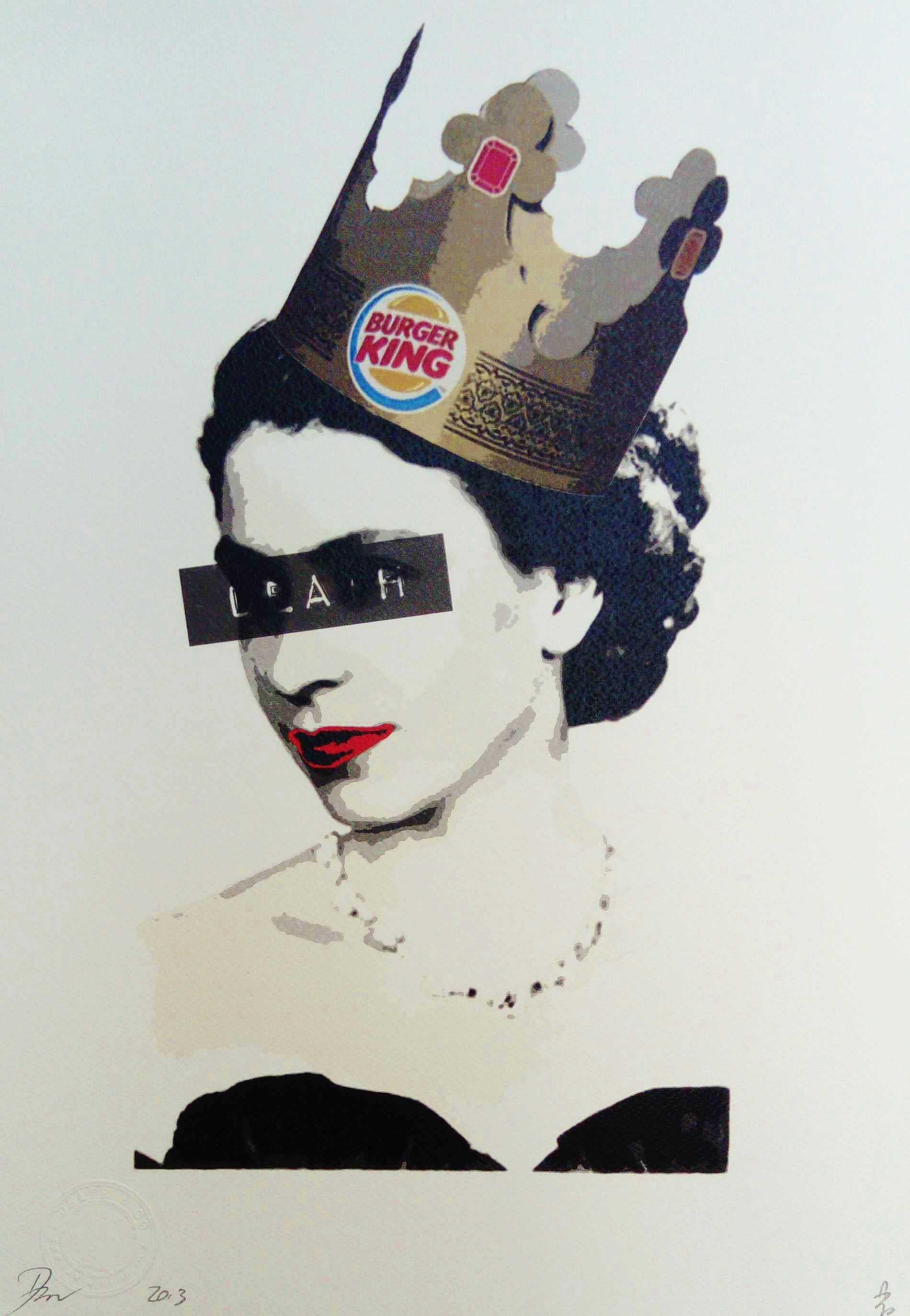 Burger Queen - Print by Death NYC