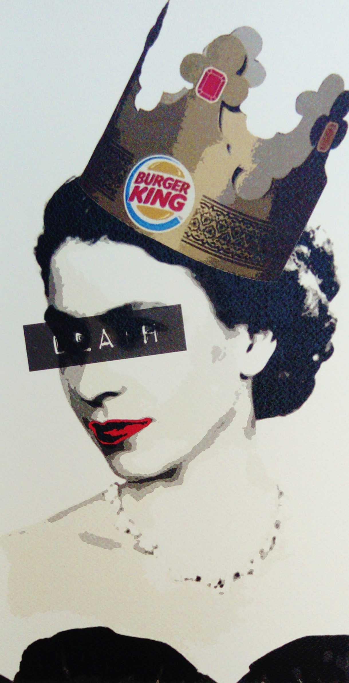 Death NYC Figurative Print - Burger Queen