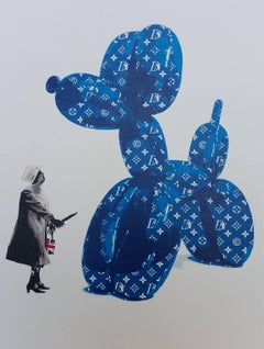 Queen Koons Blue