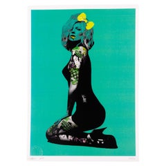 Used Death NYC Signed Limited Ed Pop Art Print 