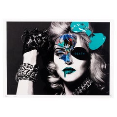 Death NYC Signierter Pop-Art-Druck Madonna, limitierte Auflage